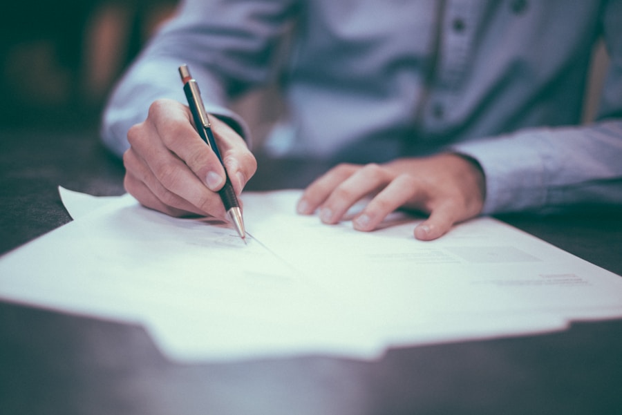 Business registration documents and compliance paperwork